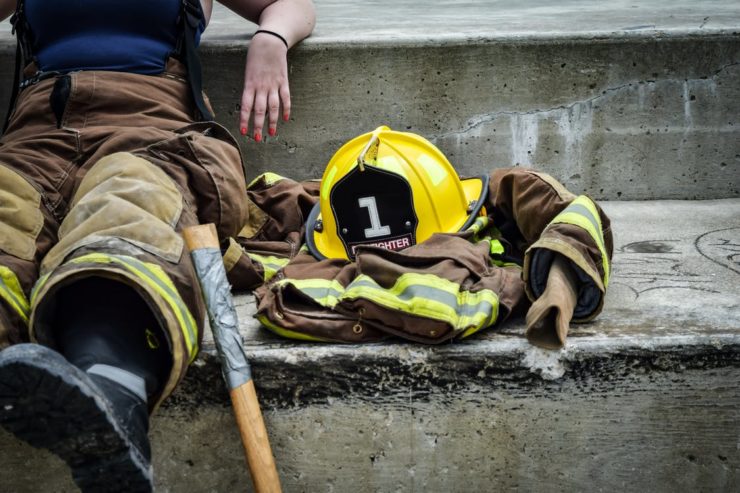 Firefighters Using Drones
