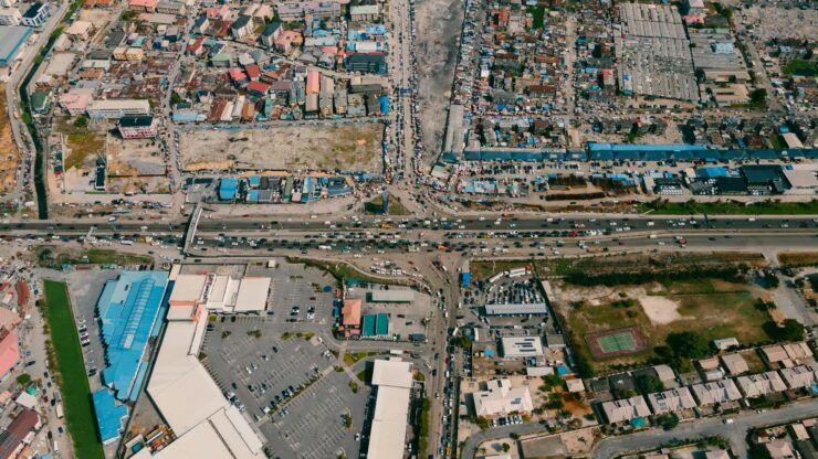 Lagos drones traffic management monitoring highway safety