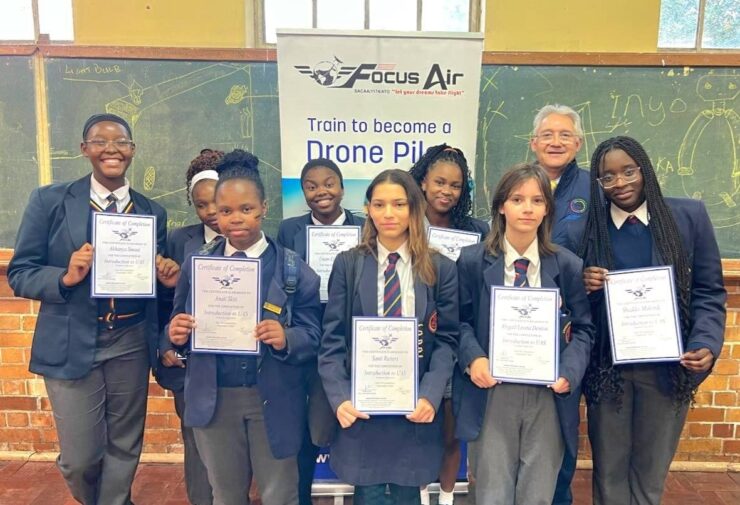 Western Cape drone education program for high school students