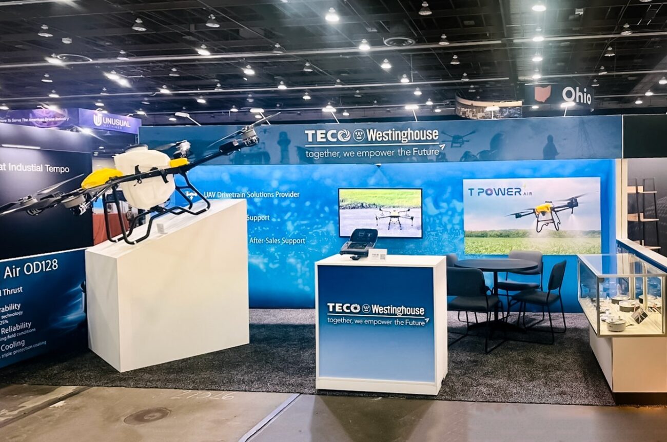 TECO Debuts High-Payload Commercial UAV Powertrain Systems and Robotic Joint Modules in North America