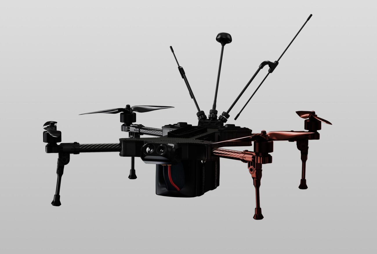 Orqa MM2-10AI the new hybrid communication channel, high performance drone.