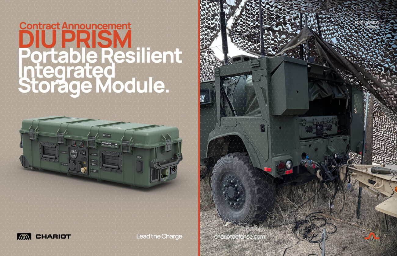 Amphora 24 supporting hybrid power for U.S. Army Infantry Division onboard Joint Light Tactical Vehicle (JLTV).